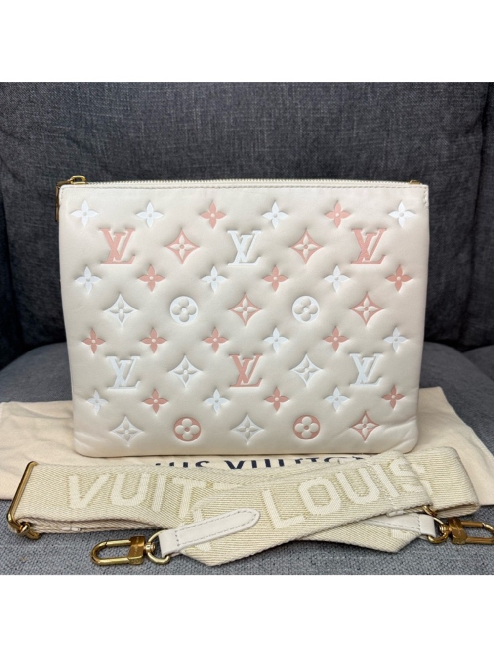 Louis Vuitton Coussin PM monogram TRICOLOR leather bag